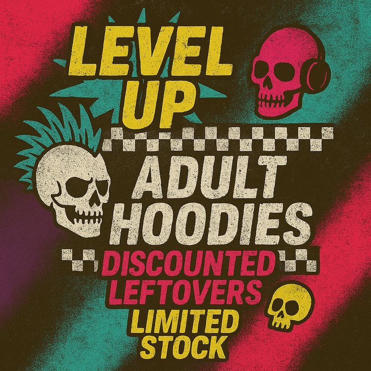 Level Up - Adult Hoodies