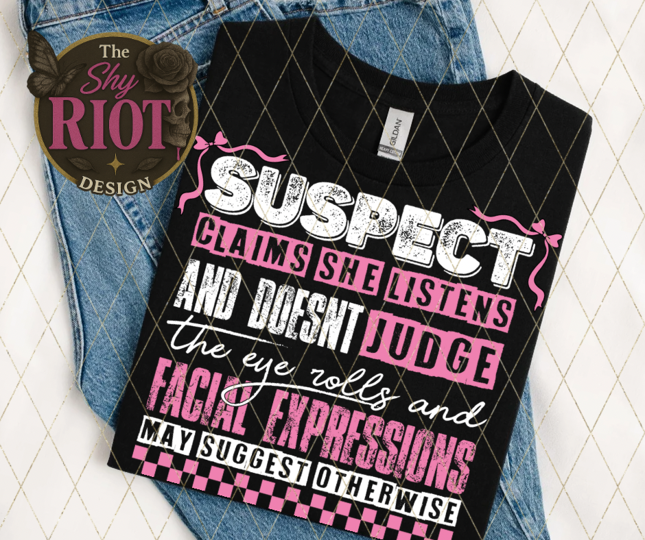 Suspect Listener - Adult Tee