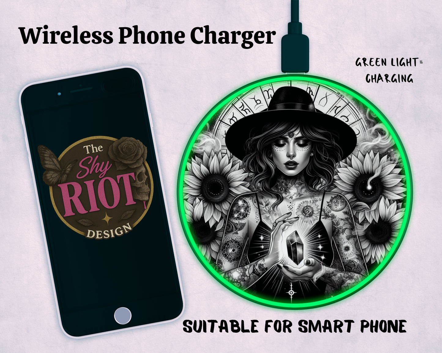 Wireless charger - Nocturne Ritual
