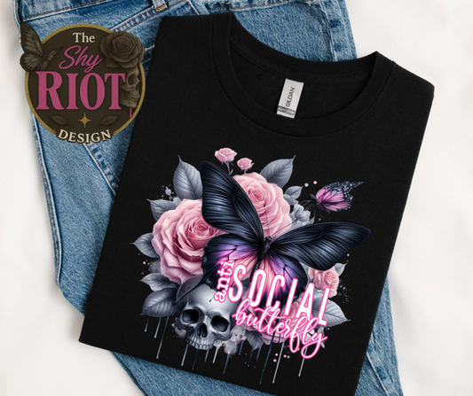 Antisocial Butterfly Darkness - Adult Tee