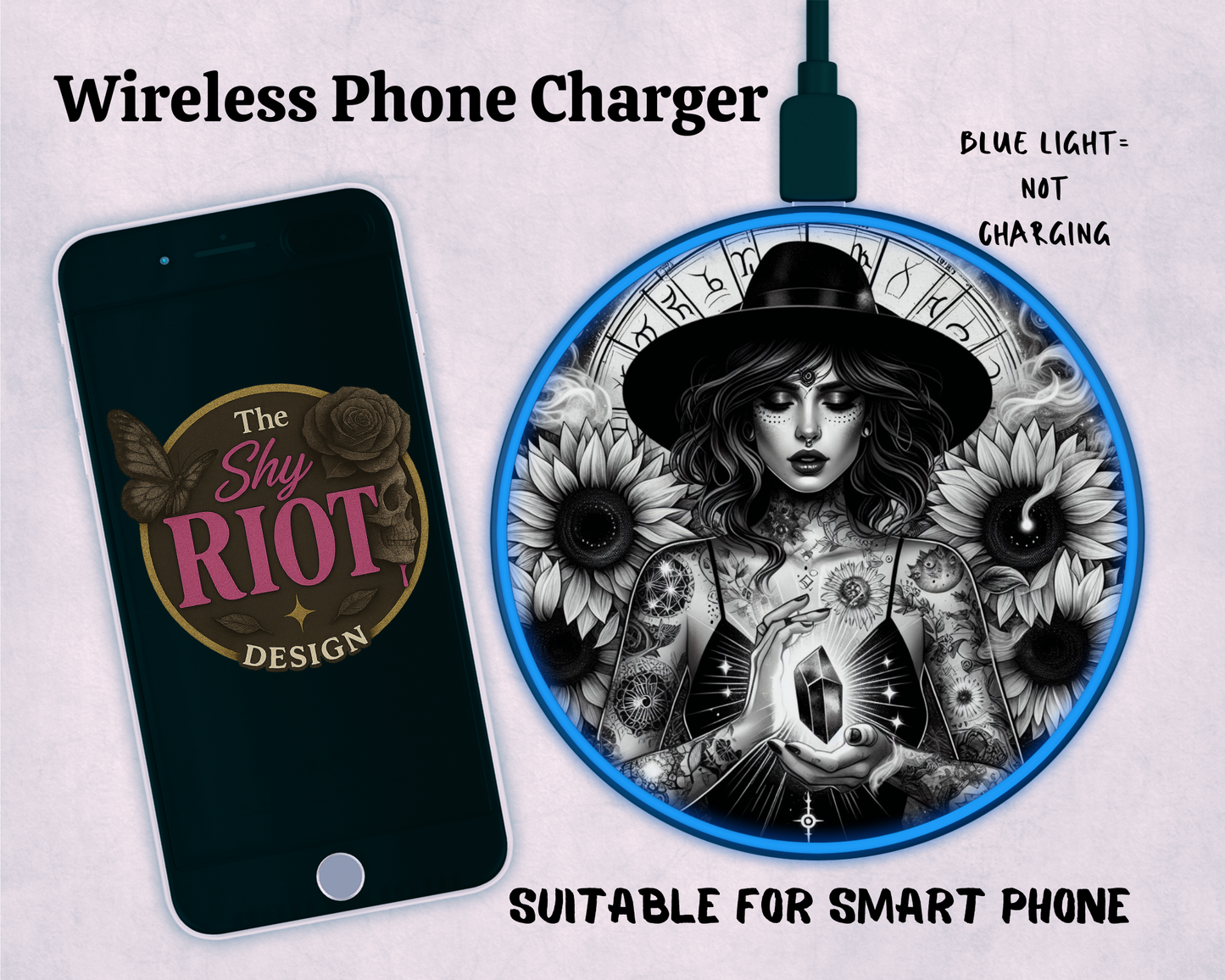 Wireless charger - Nocturne Ritual